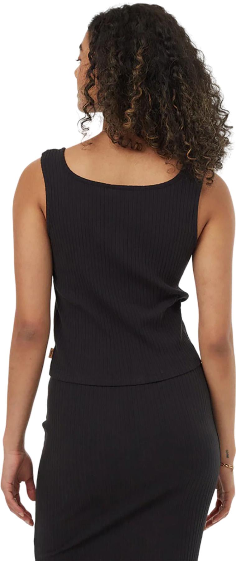 Product gallery image number 2 for product Rib Button Front Tank Top - Women's