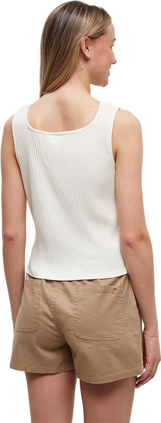 Product gallery image number 2 for product Rib Button Front Tank Top - Women's