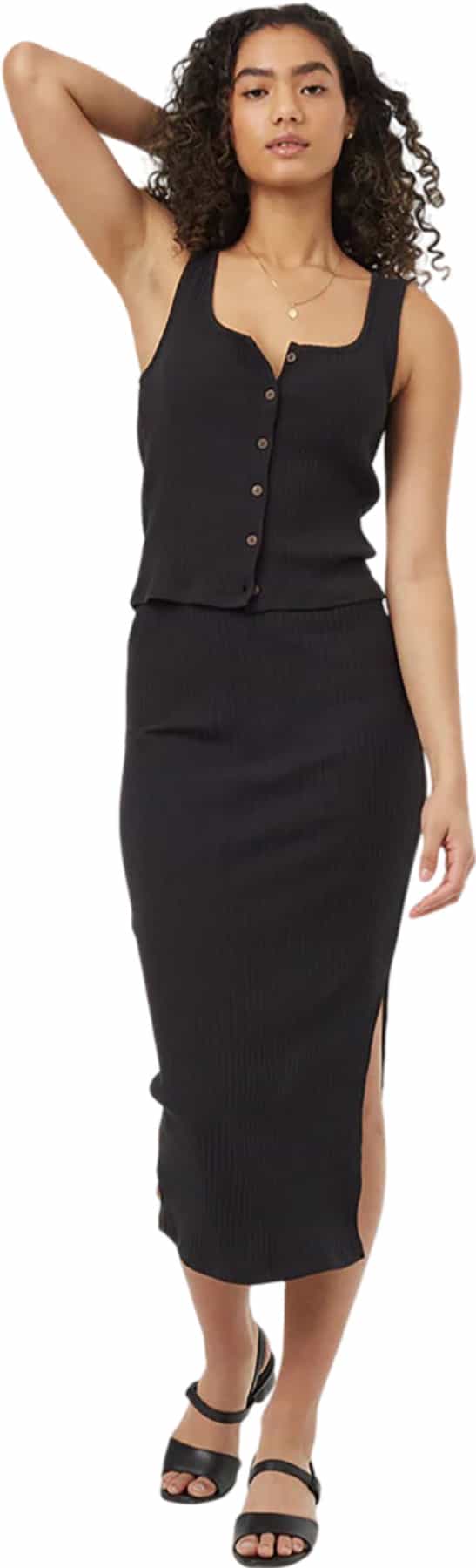 Product image for Rib Button Front Tank Top - Women's