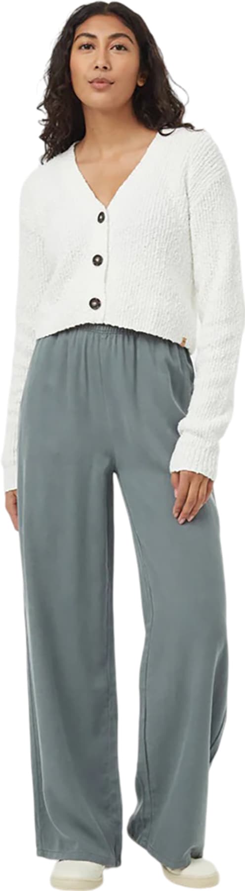 Numéro de l'image de la galerie de produits 4 pour le produit Pantalon à jambe large Tencel - Femme