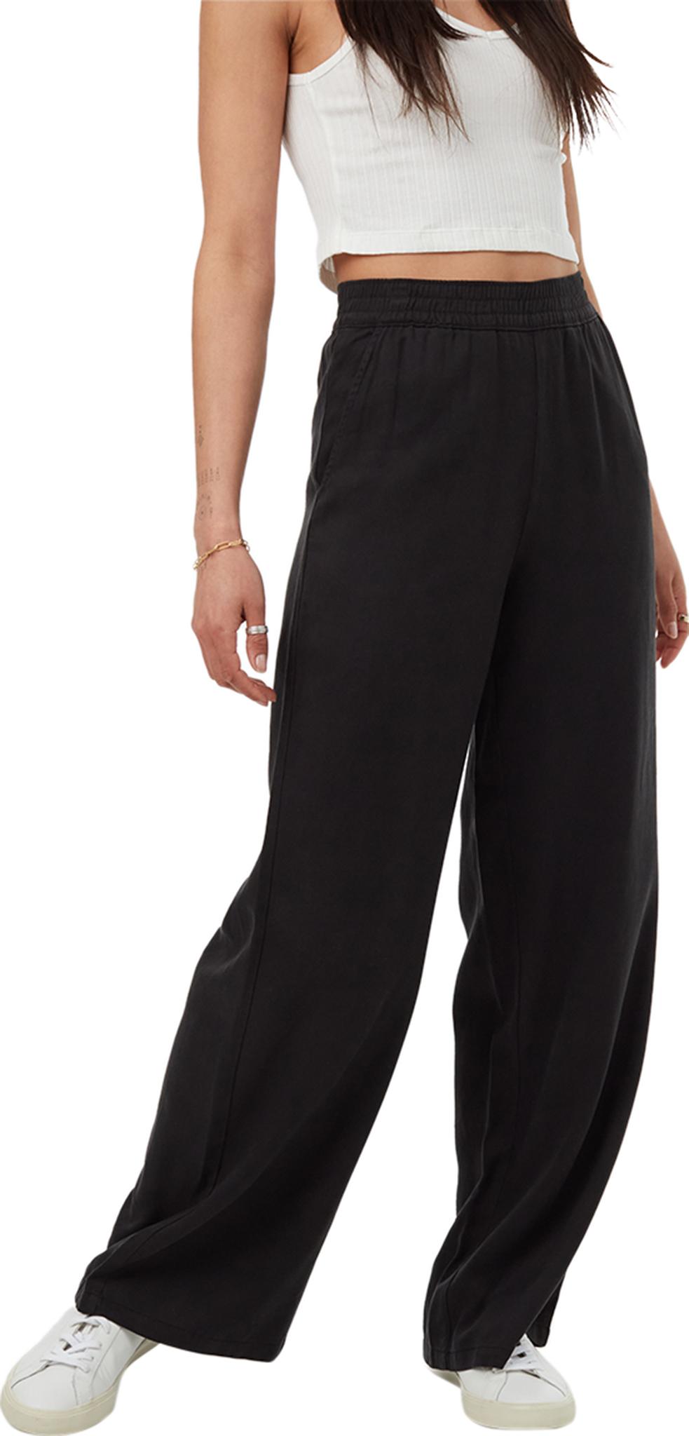Numéro de l'image de la galerie de produits 7 pour le produit Pantalon à jambe large Tencel - Femme