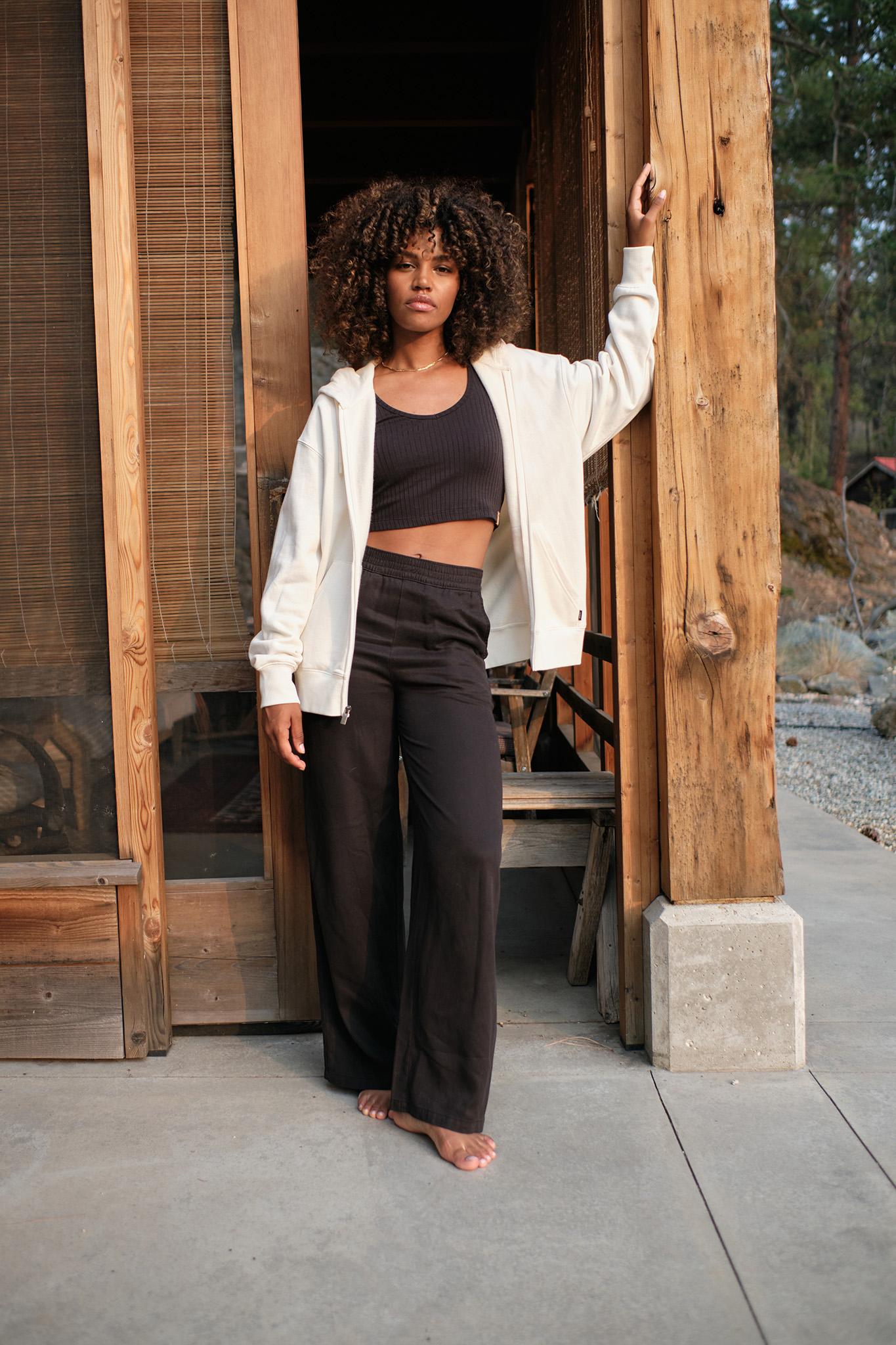 Numéro de l'image de la galerie de produits 10 pour le produit Pantalon à jambe large Tencel - Femme