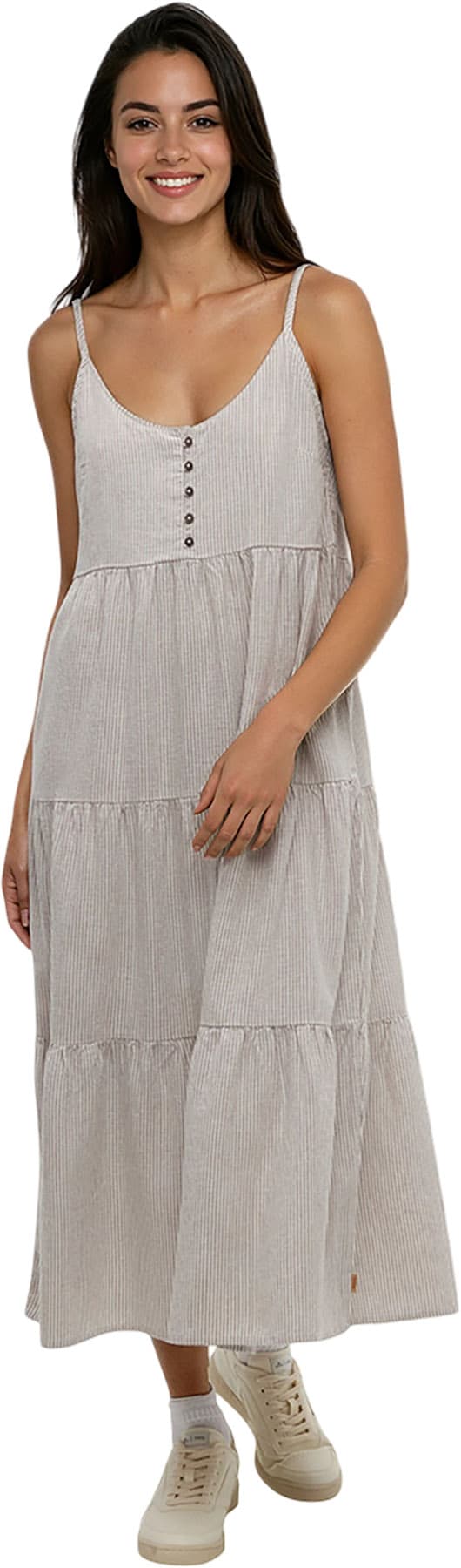Image de produit pour Robe camisole étagée en chanvre - Femme