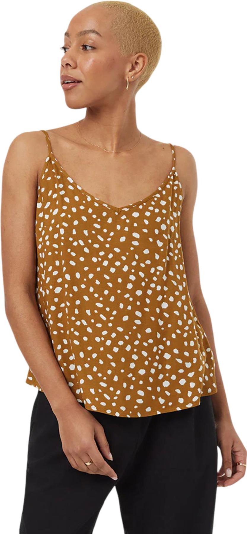 Product gallery image number 1 for product EcoWoven V-Neck Crepe Cami Tank Top - Women's