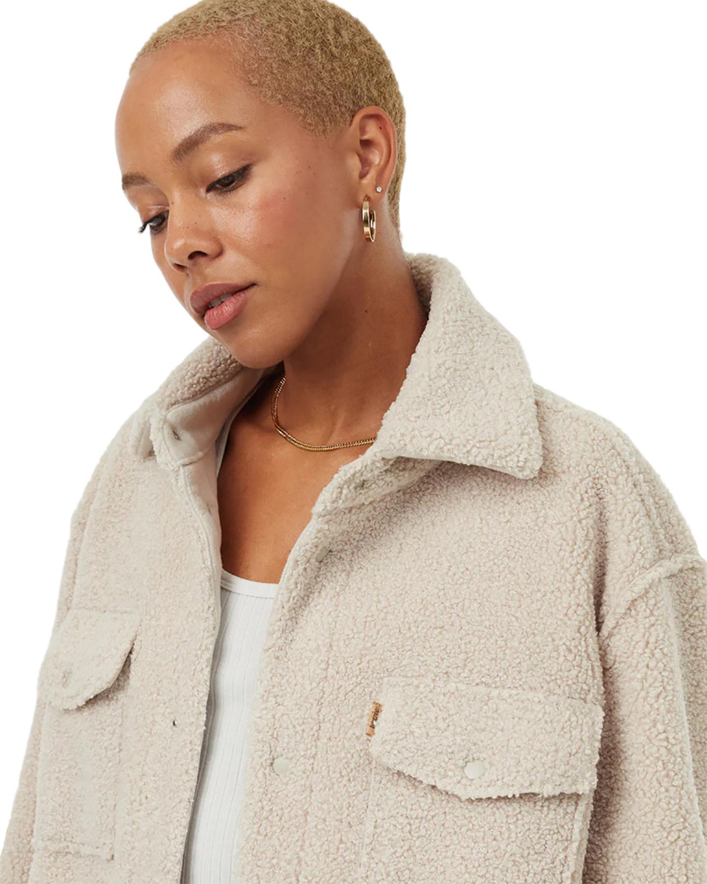 Product gallery image number 3 for product Recycled Boucle Fleece Jacket - Women's