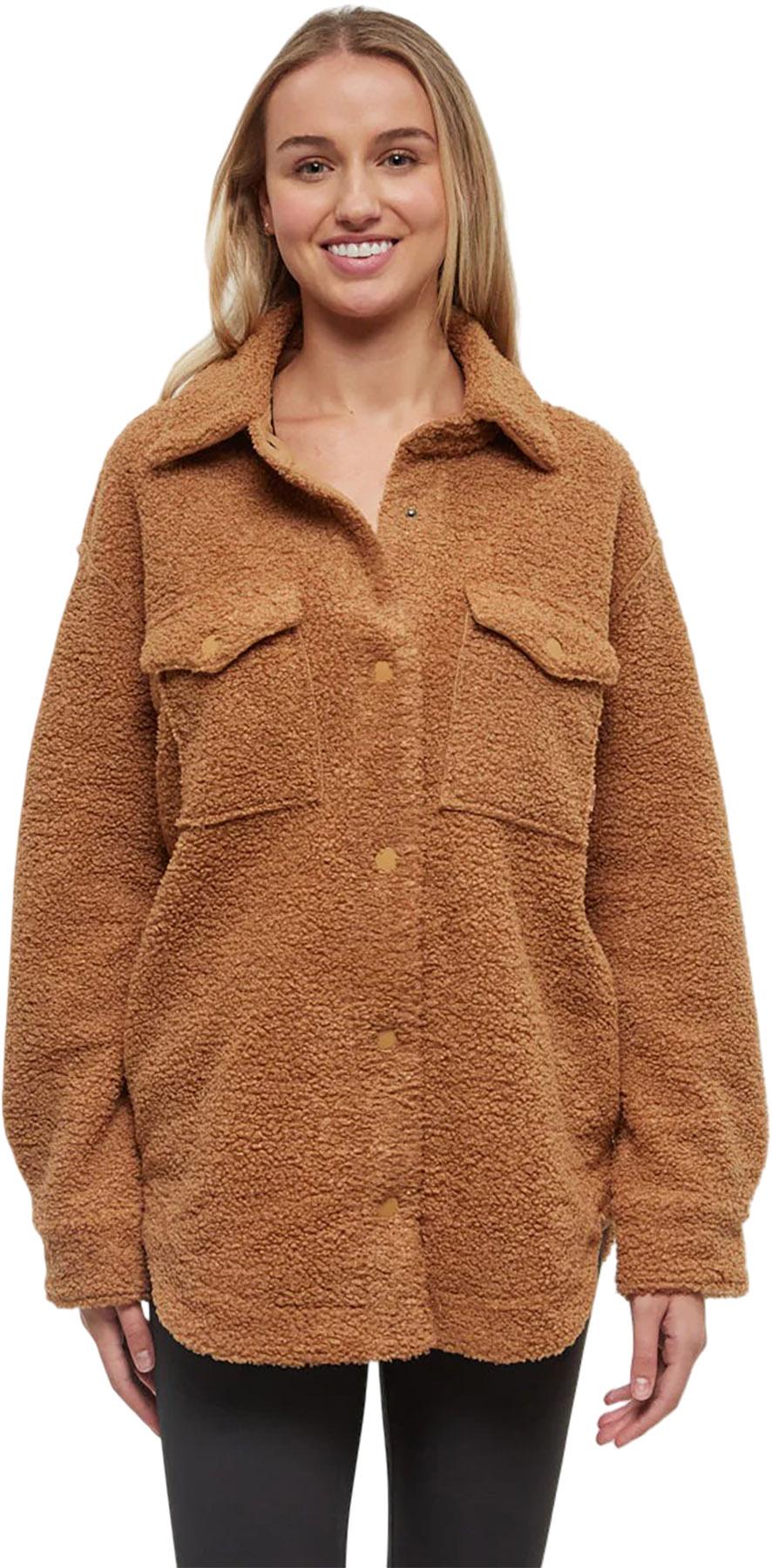 Image de produit pour Manteau en polaire bouclé recyclé - Femme