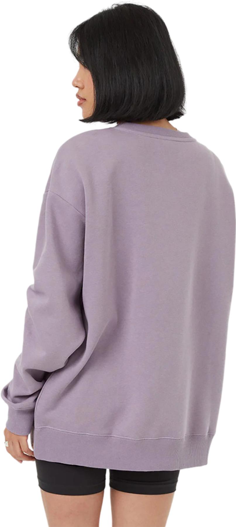 Numéro de l'image de la galerie de produits 2 pour le produit Chandail en molleton à col rond surdimensionnée Alpine - Femme