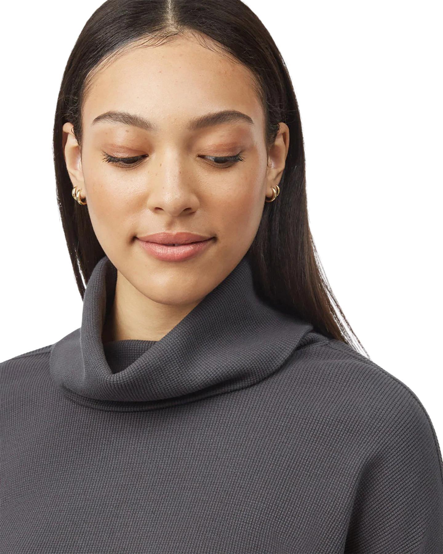 Product gallery image number 2 for product Treewaffle Turtleneck Longsleeve T-shirt - Women's