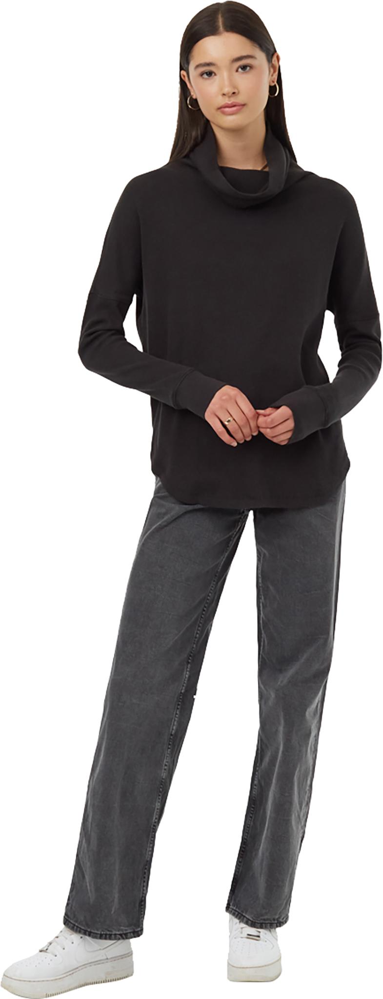 Product gallery image number 6 for product Treewaffle Turtleneck Longsleeve T-shirt - Women's