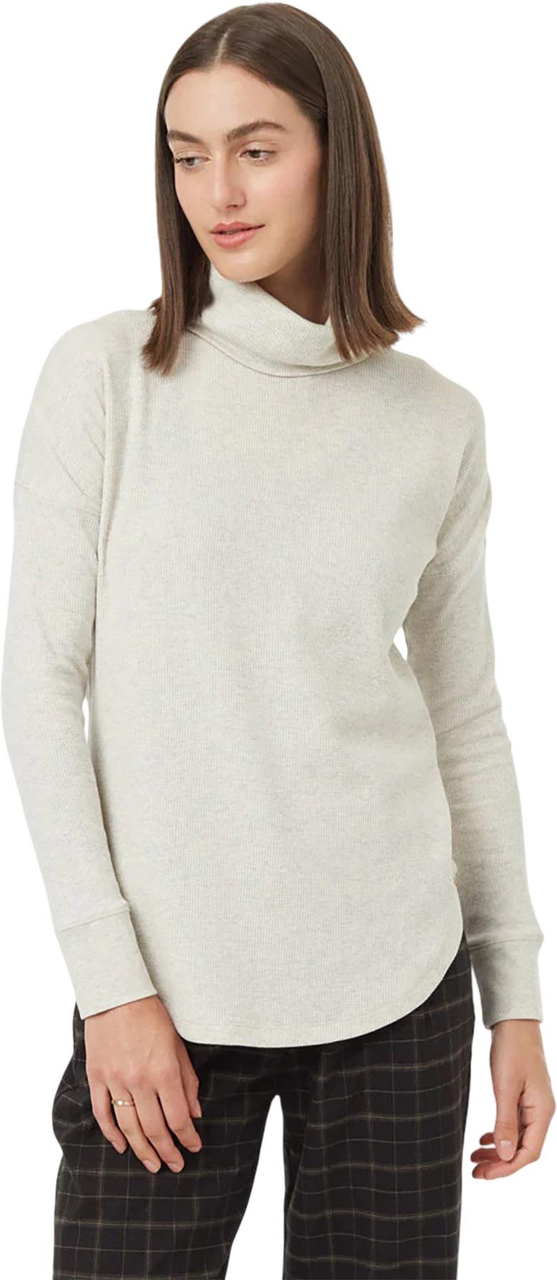 Product gallery image number 1 for product Treewaffle Turtleneck Longsleeve T-shirt - Women's