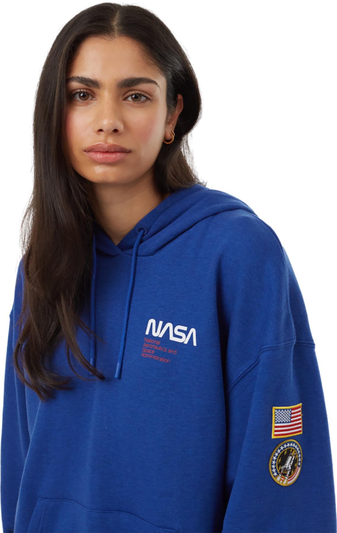 Product gallery image number 3 for product Shuttle Patch Graphic Oversized Hoodie - Women's
