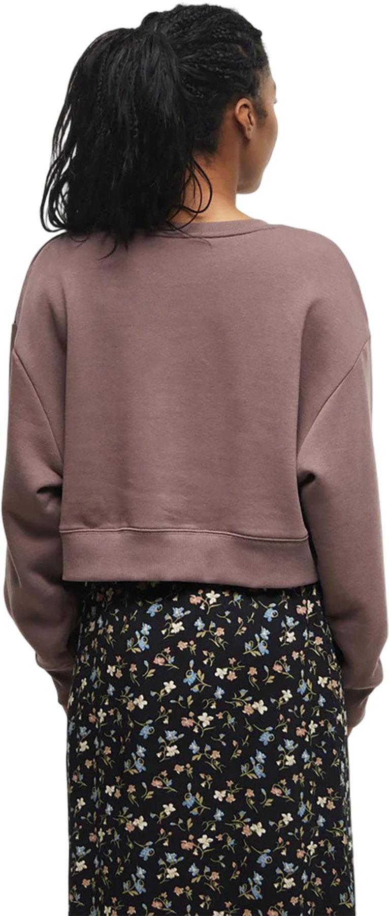 Product gallery image number 2 for product TreeFleece Oversized Cropped Crew Neck Sweatshirt - Women's