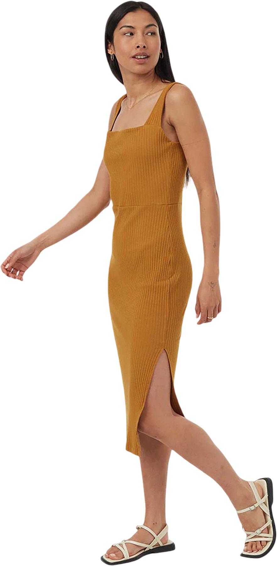 Product gallery image number 2 for product Rib Square Neck Dress - Women's