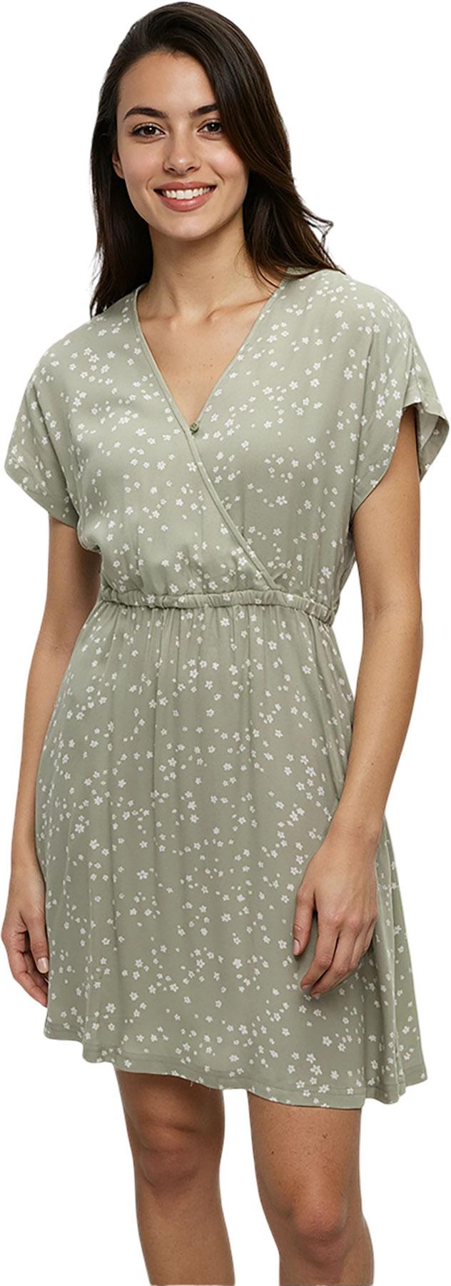 Product image for EcoWoven Crepe Wrap Front Dress - Women's