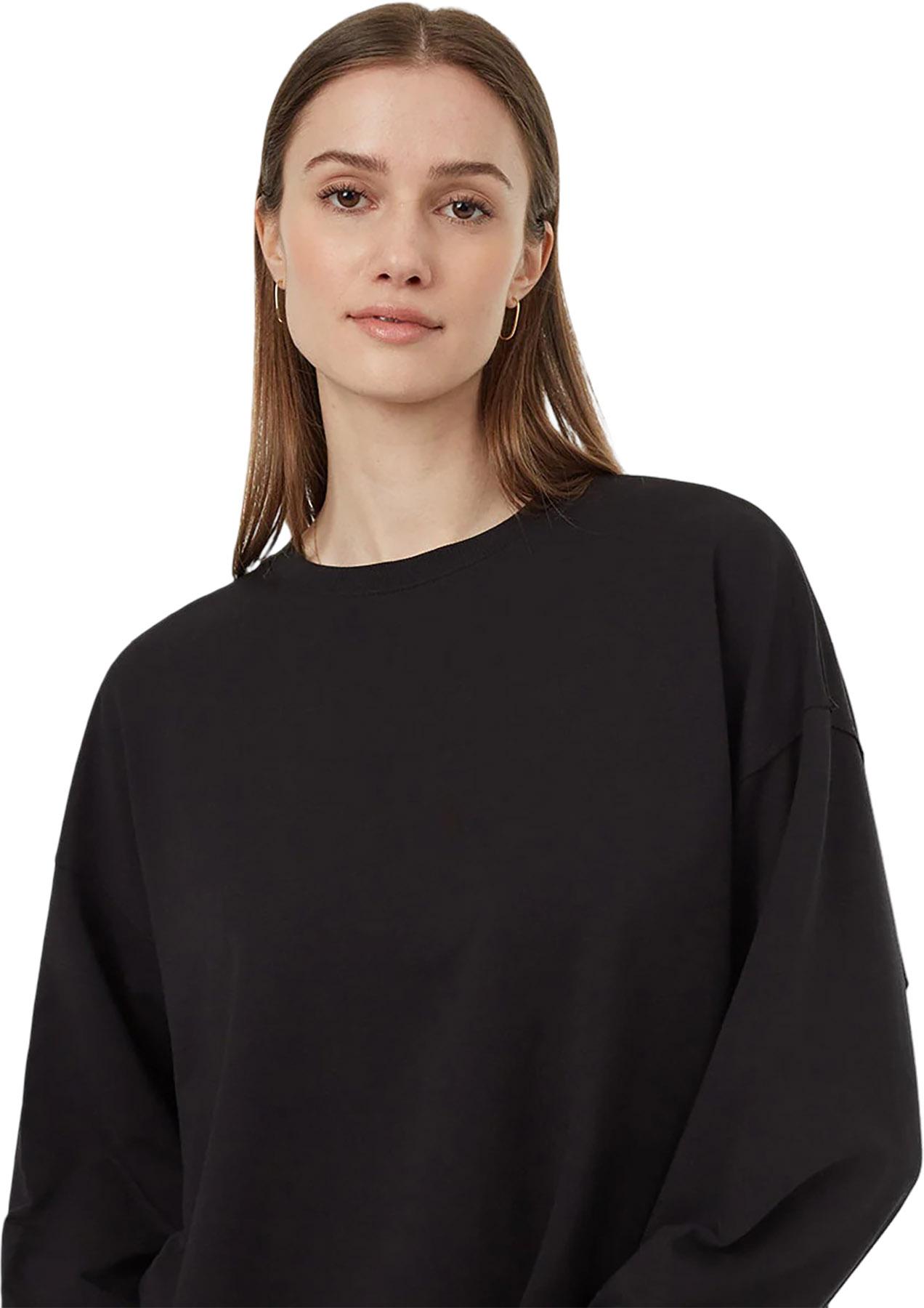 Product gallery image number 4 for product SoftTerry Light Seamed Fleece Sweatshirt - Women's
