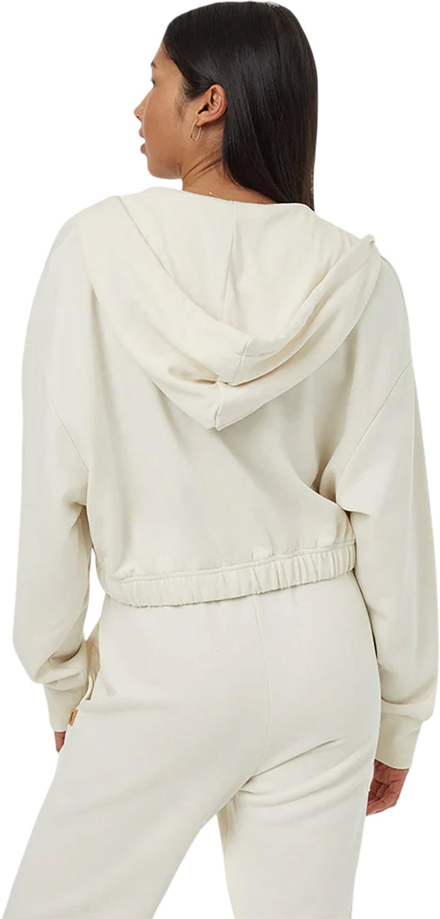 Product gallery image number 2 for product TreeTerry Oversized Cropped Zip Hoodie - Women's