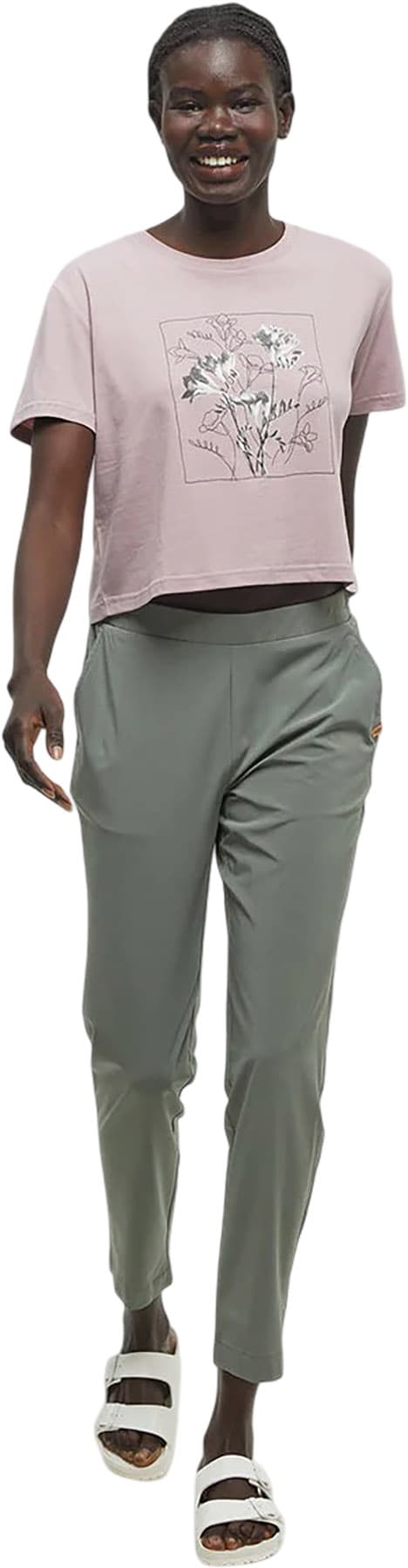 Product gallery image number 3 for product Floral Crop T-Shirt - Women's