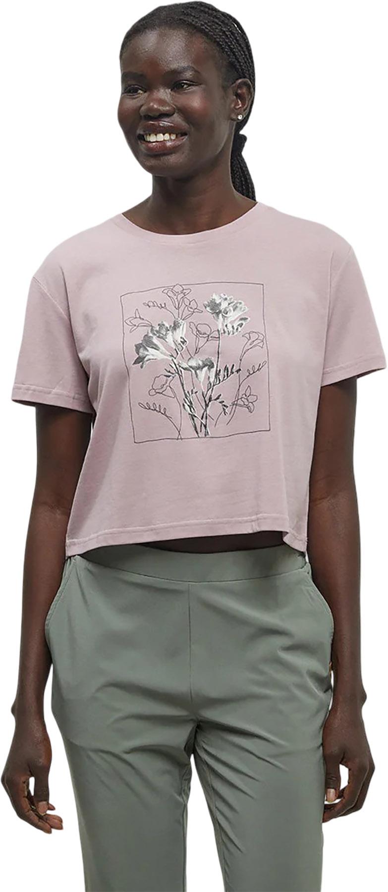 Product image for Floral Crop T-Shirt - Women's