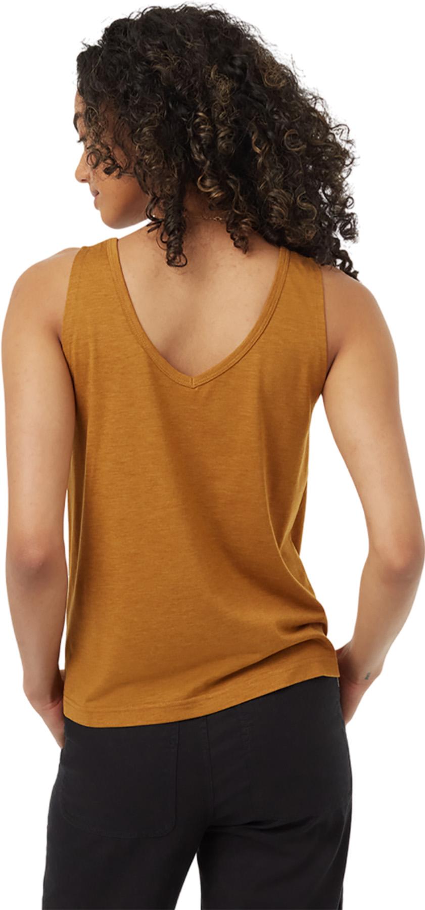 Product gallery image number 2 for product TreeBlend Double V Neck Tank Top - Women's