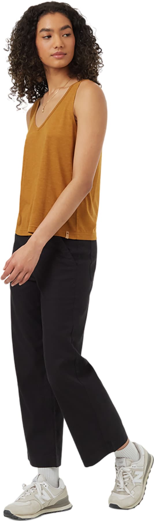 Product gallery image number 3 for product TreeBlend Double V Neck Tank Top - Women's