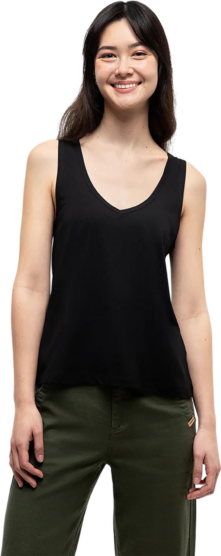 Product image for TreeBlend Double V Neck Tank Top - Women's