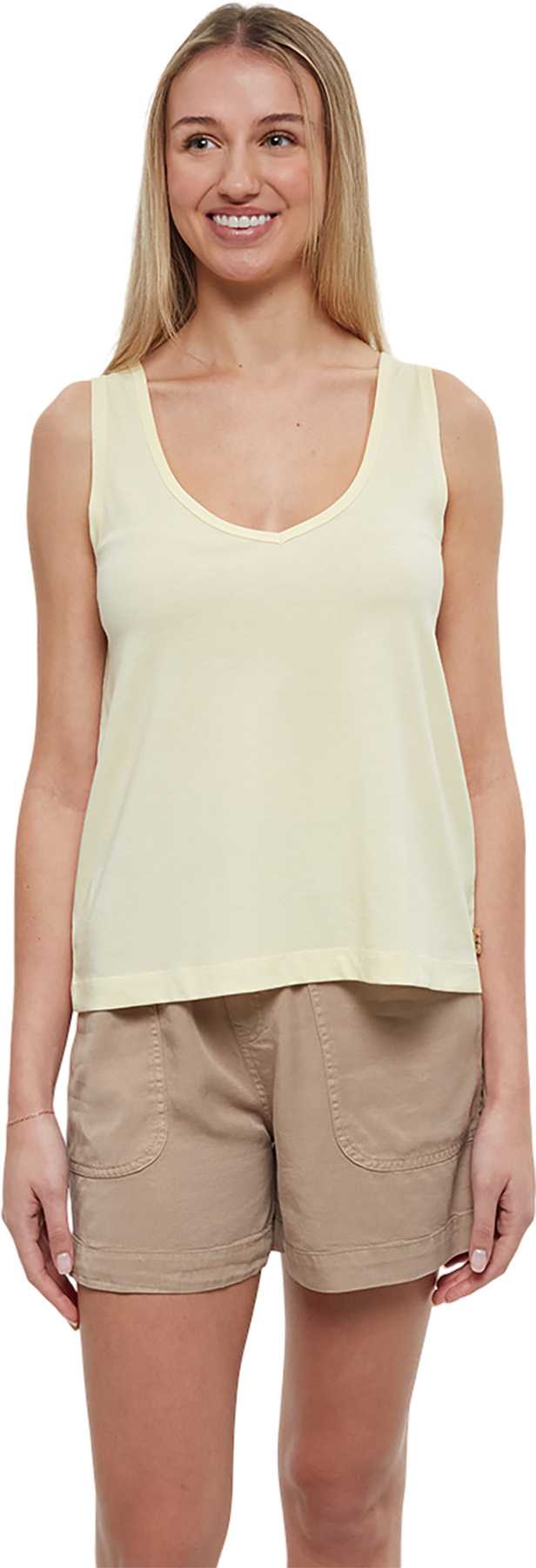 Image de produit pour Camisole à double col en V en tissu TreeBlend - Femme