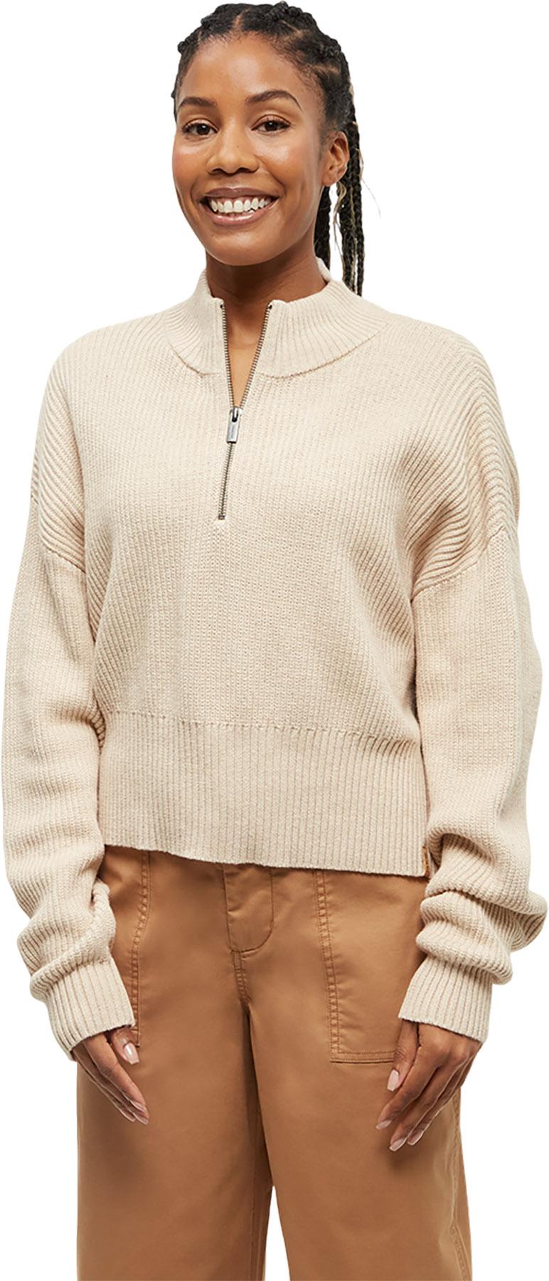 Product image for Chandail à col cheminée et glissière 1/4 Highline - Femme