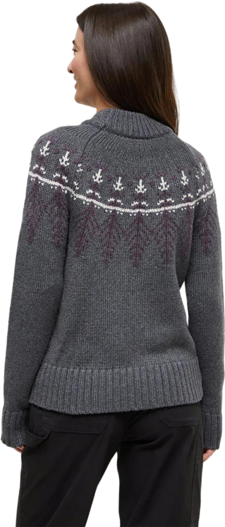 Product gallery image number 2 for product Highline Intarsia Wool Sweater - Women's