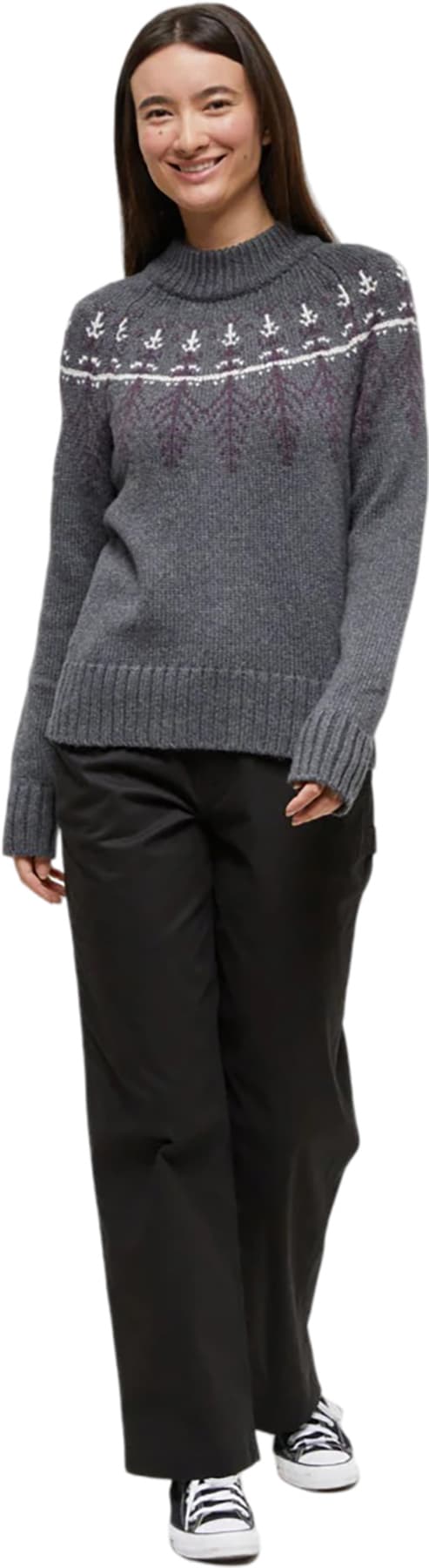 Product gallery image number 3 for product Highline Intarsia Wool Sweater - Women's