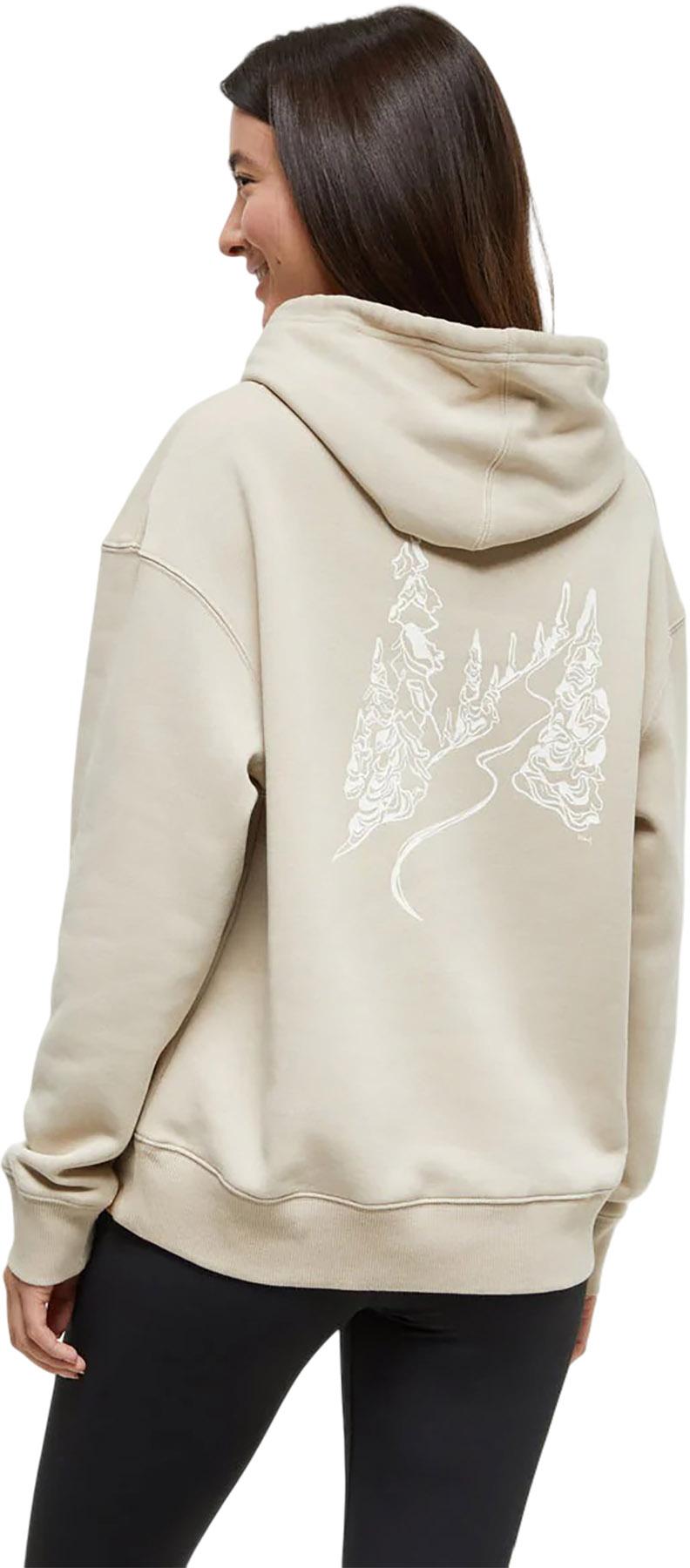 Product gallery image number 2 for product Snowy Trees Graphic Hoodie - Women's
