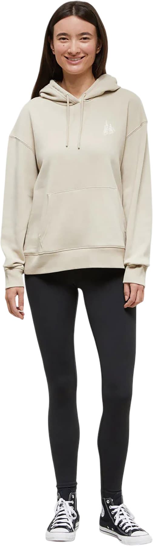 Product gallery image number 3 for product Snowy Trees Graphic Hoodie - Women's