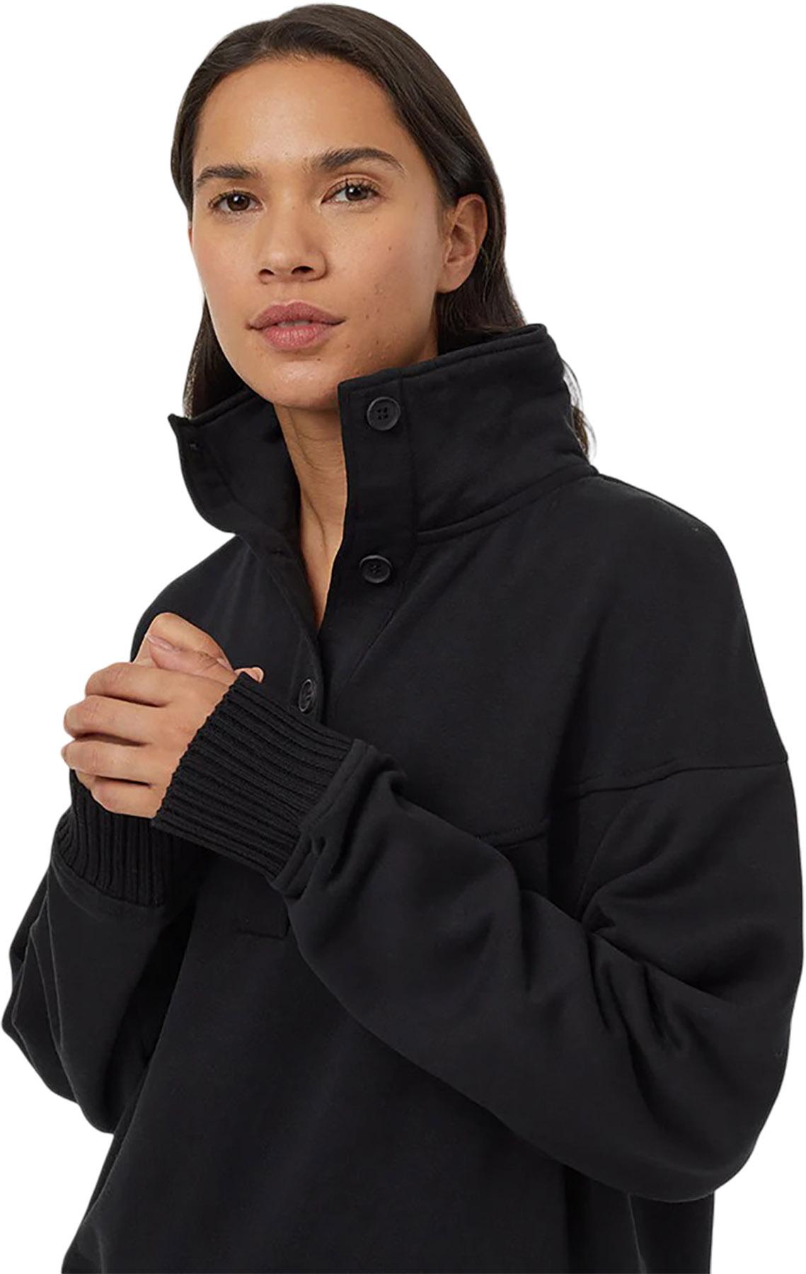 Product gallery image number 3 for product Milner Mock Neck Fleece Sweatshirt - Women's