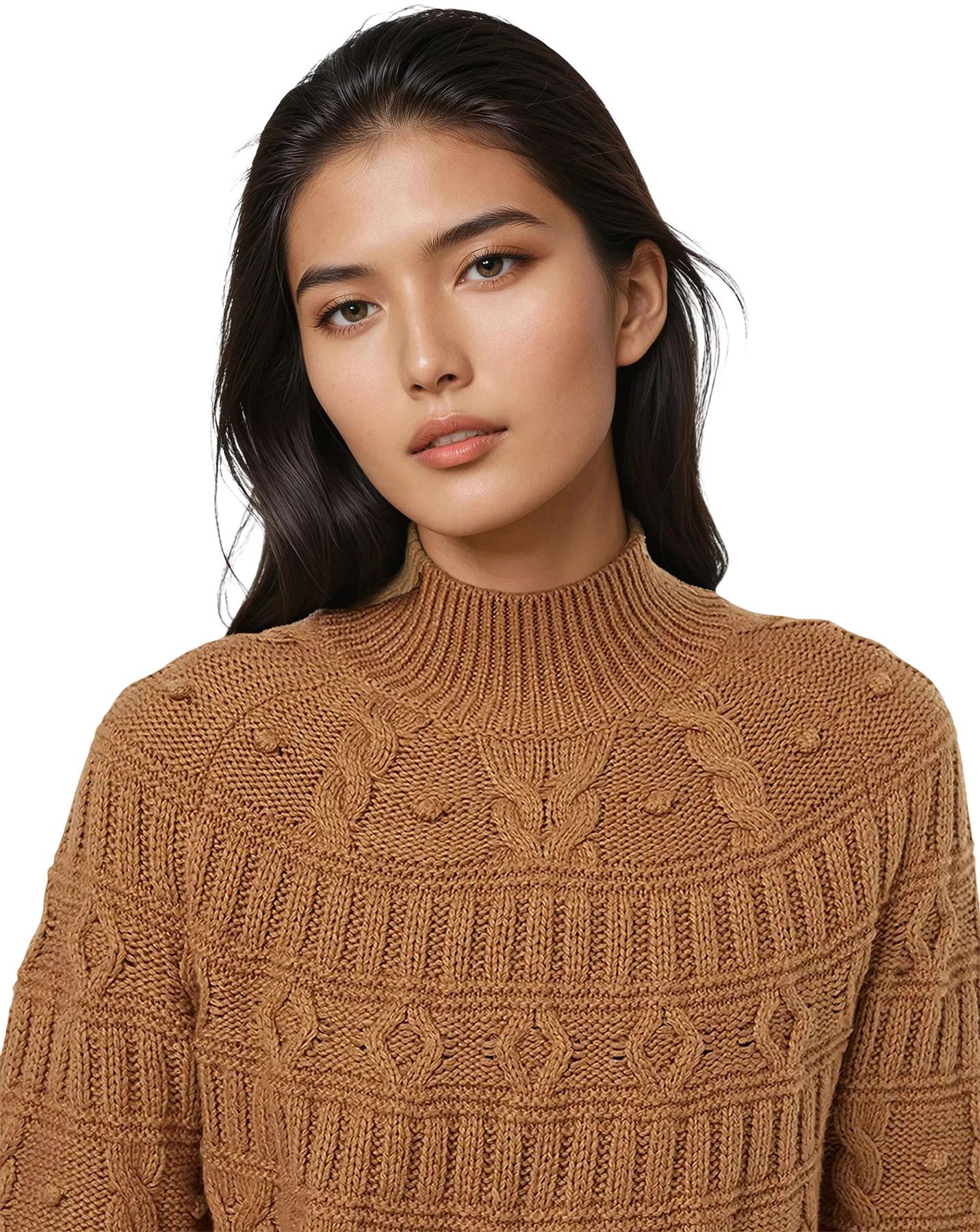 Numéro de l'image de la galerie de produits 4 pour le produit Chandail à col montant Highline Pom - Femme