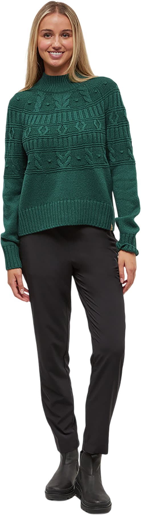 Product gallery image number 3 for product Chandail à col montant Highline Pom - Femme