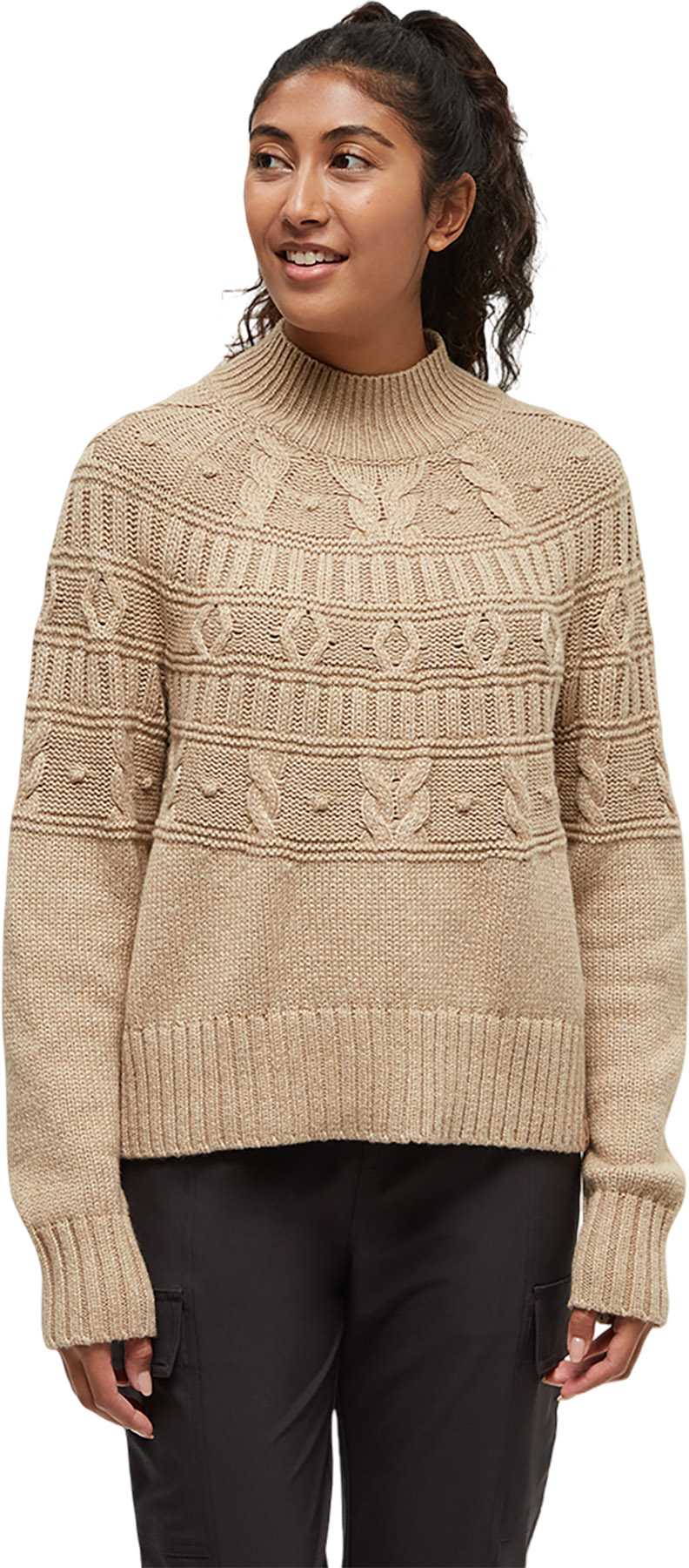 Product image for Highline Pom Mock Neck Sweater - Women's
