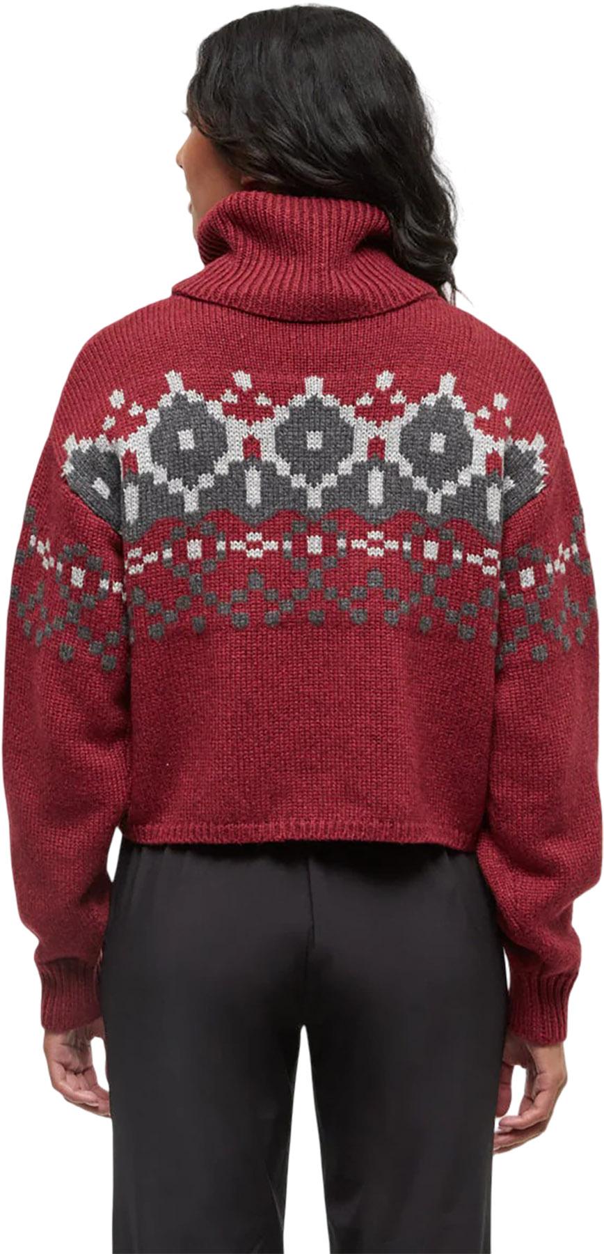 Product gallery image number 3 for product Highline Intarsia Turtleneck Sweater - Women's