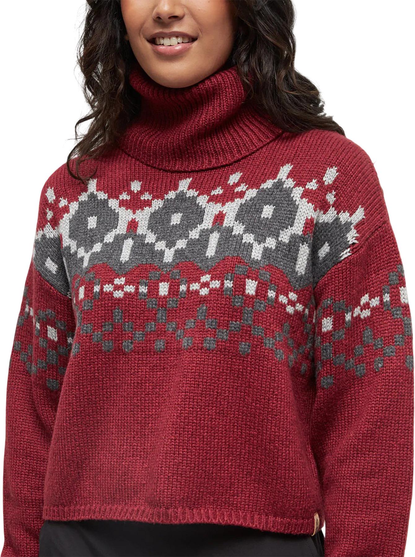 Product gallery image number 4 for product Highline Intarsia Turtleneck Sweater - Women's