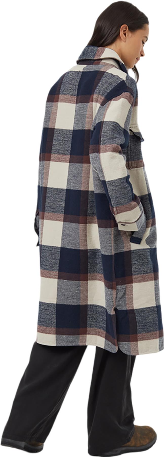 Product gallery image number 2 for product Heavy Weight Flannel Long Jacket - Women's