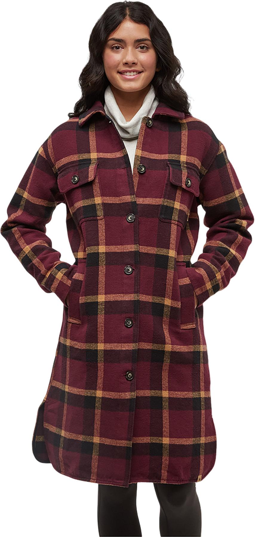 Product image for Heavy Weight Flannel Long Jacket - Women's