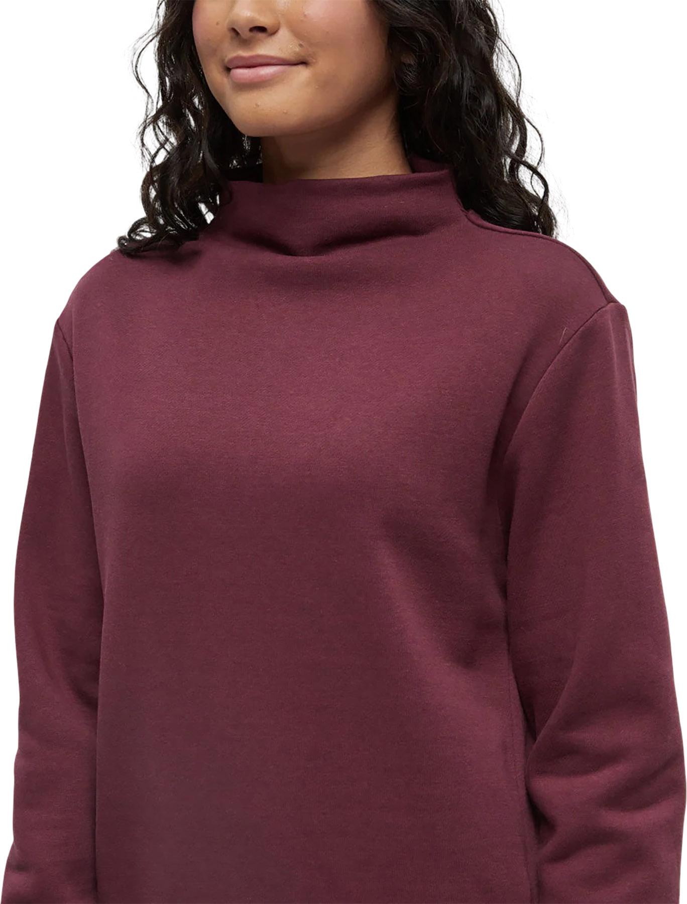Product gallery image number 3 for product TreeFleece Mock Neck Sweatshirt Dress - Women's