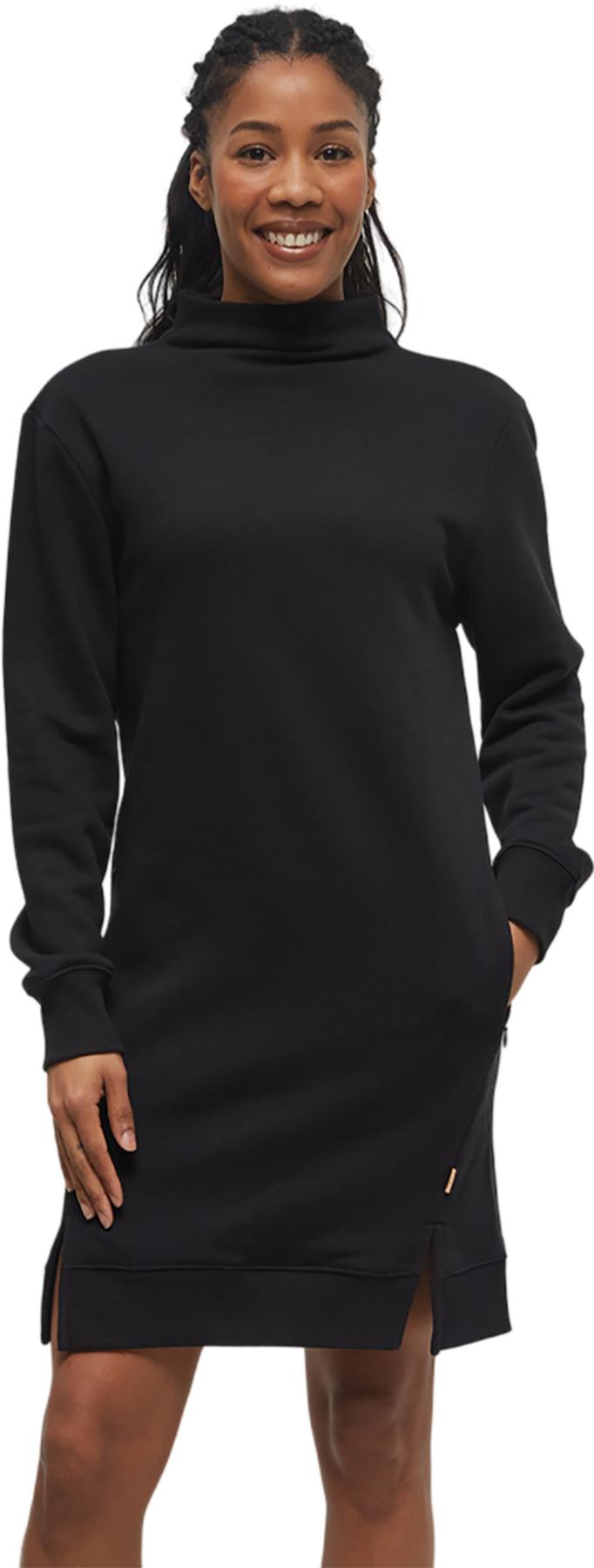 Product image for TreeFleece Mock Neck Sweatshirt Dress - Women's