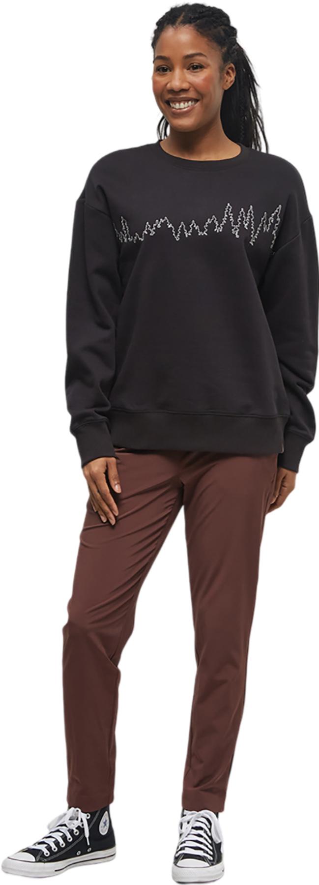 Product gallery image number 3 for product Juniper Outline Crew Neck Sweatershirt - Women's