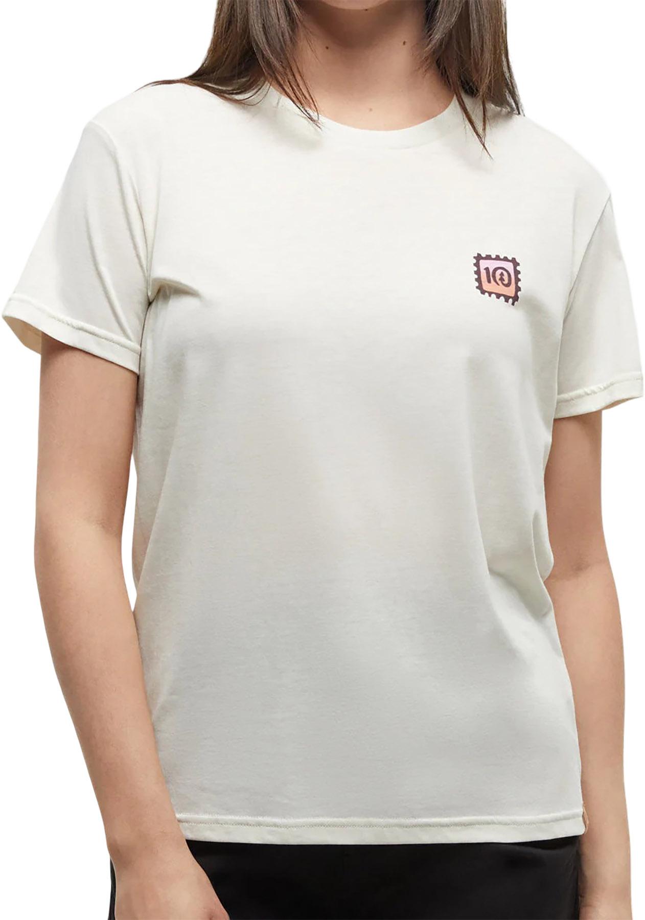 Product gallery image number 3 for product Emerald Edge Arch Crew Neck Graphic Short Sleeve T-Shirt - Women's 