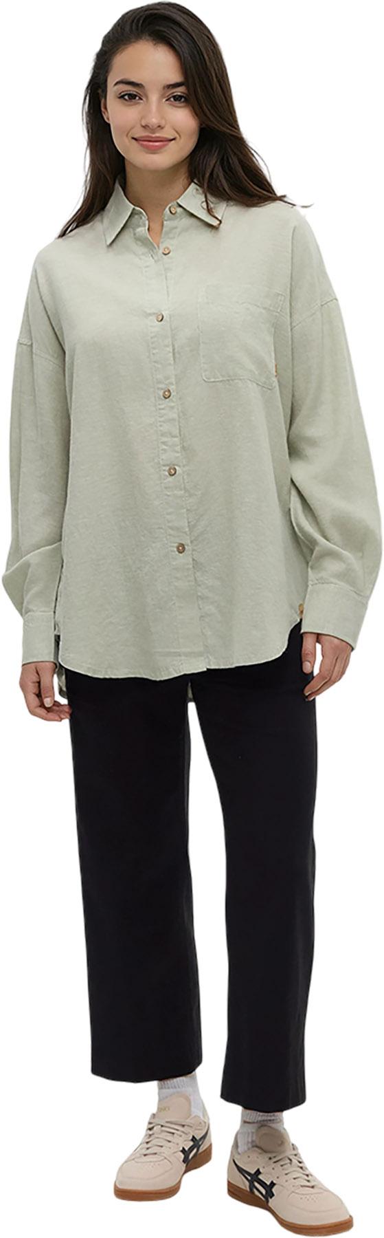 Numéro de l'image de la galerie de produits 3 pour le produit Chemise à col surdimensionnée West End - Femme