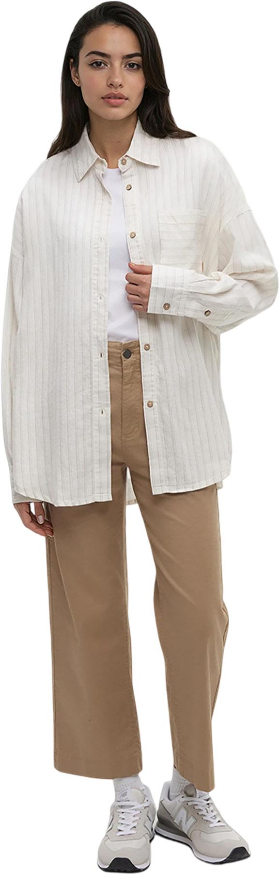 Product gallery image number 2 for product West End Oversized Fit Collared Shirt - Women's