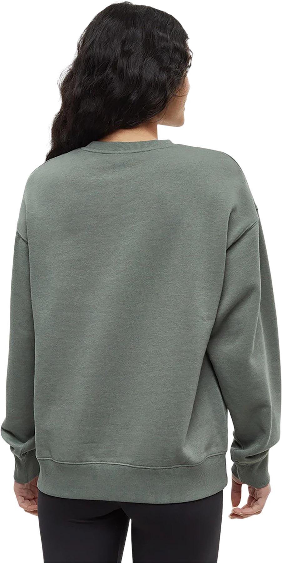 Product gallery image number 3 for product Emerald Edge Crew Neck Graphic Sweatershirt - Women's