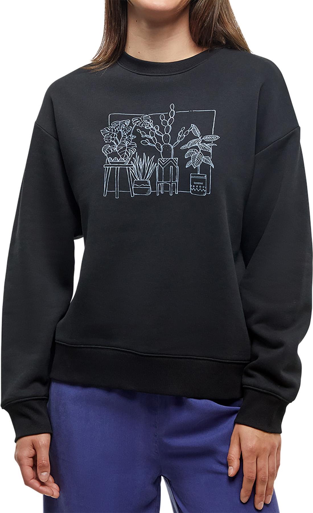 Numéro de l'image de la galerie de produits 2 pour le produit Chandail en molleton graphique à col rond Plant Club - Femme 