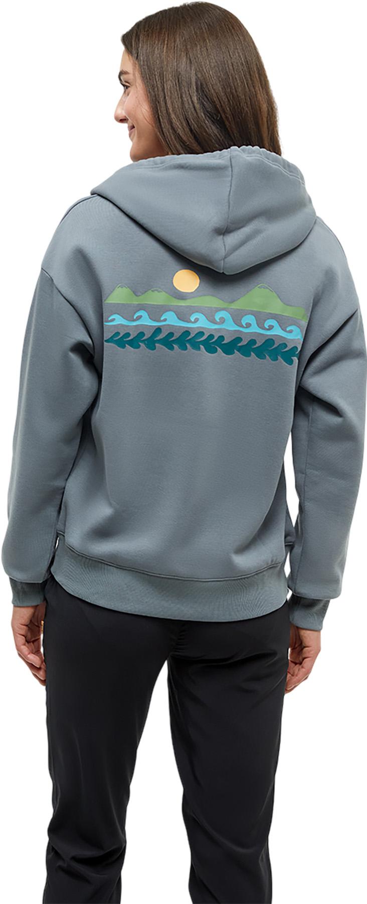 Numéro de l'image de la galerie de produits 2 pour le produit Chandail à capuchon zippé Seaforestation - Femme