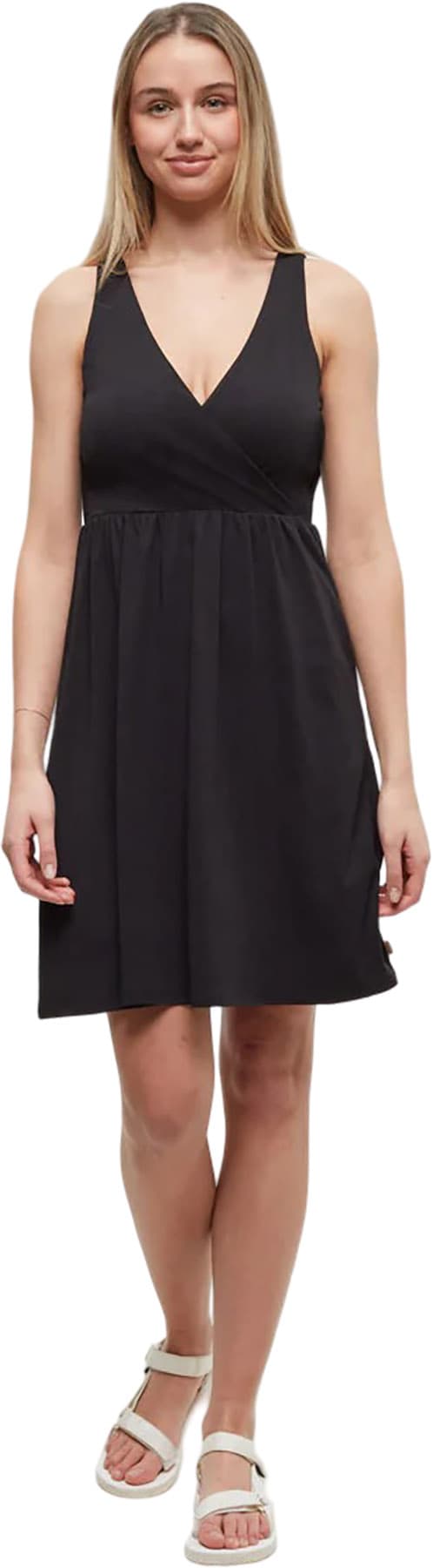 Product image for Cottonwood EcoTech Jersey Regular Faux Wrap Dress - Women's