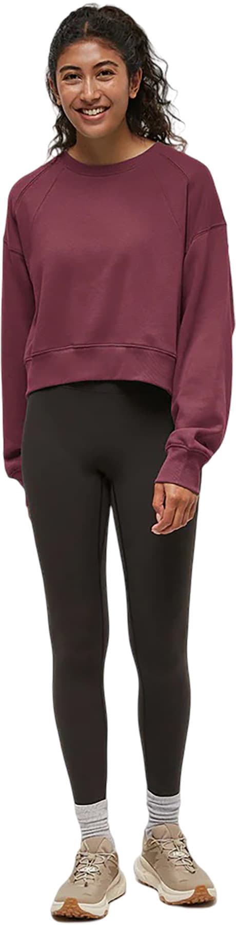 Product gallery image number 2 for product Bluffs Cropped Crew - Women's